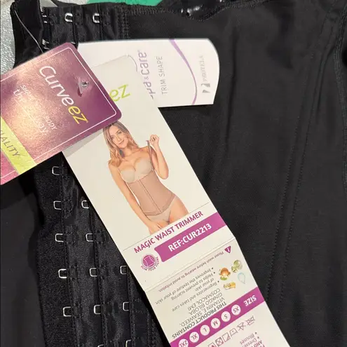 NWT Curveez Open Bust Vest for Women Sculpting size XL Black