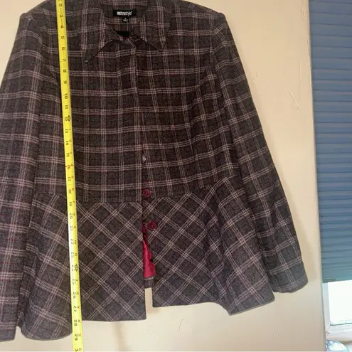 MetroStyle Women’s Wool Blend LS Lined Blazer 18 NNT