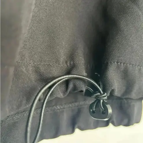 ZARA  Pink Black White Color Block Lightweight Hoodie Sweatshirt Pullover Size S