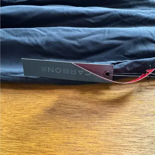 NEW Carbon38 High Rise Joggers Melt Pull On Stretch Black Small NWT $118