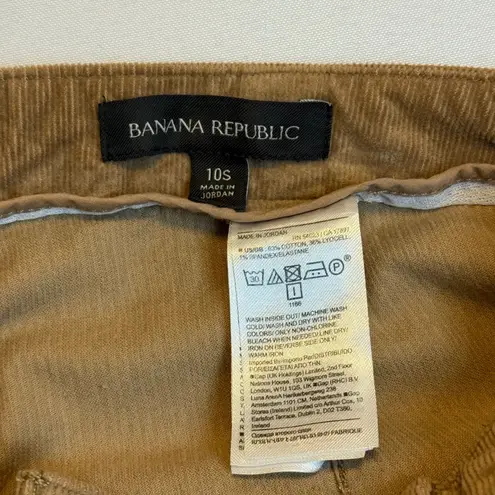 Banana Republic Banana‎ Republic Corduroy Cargo Pants Jogger Ankle Zip Women 10S Workwear #