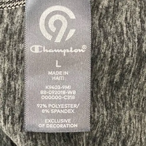 Champion C9 Gray Fitted Athletic Top Comfortable & Performance Fit Shirt Size L Size L
