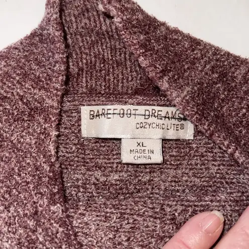 Barefoot Dreams Open Front Sweater, size XL