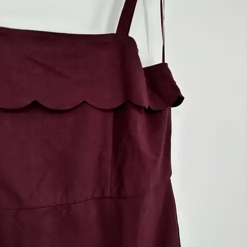 Nine Britton Arianca Merlot Midi Dress Sleeveless size 1X