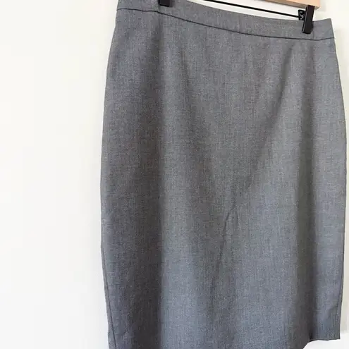 Ann Taylor  Classic Pencil Skirt in Dark Gray Size 10