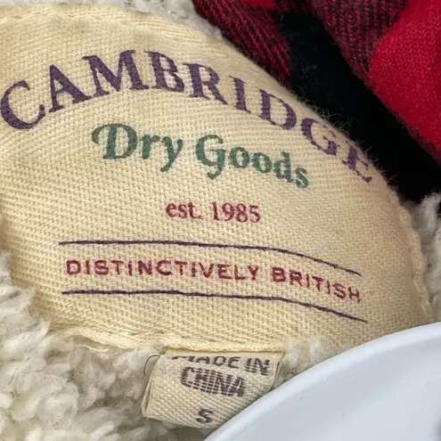 Cambridge Red Black Buffalo Plaid Check Lumberjack Plaid Vest Women's Small S