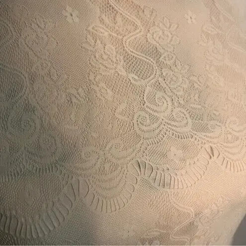 Urban Outfitters Pins and Needles Cream Lace Bodycon Dress S Bridal Mini