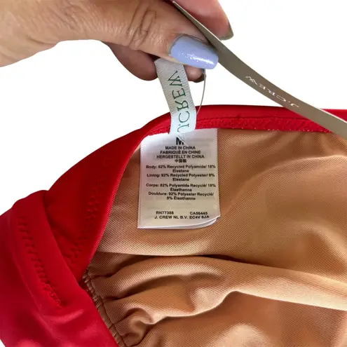J.Crew Red Halter Tie