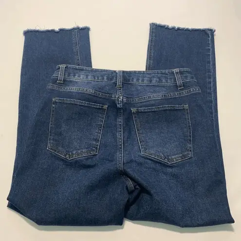 Harper Heritage High Rise Straight Raw Hem Jean Size 28