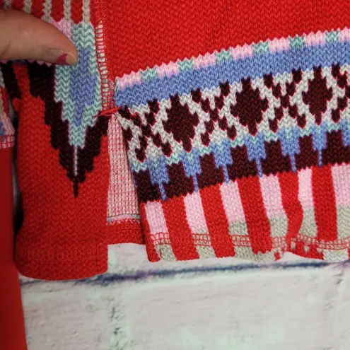 Victoria's Secret  HEART LIGHTWEIGHT KNIT CUFFED SLEEVE SLEEP PAJAMA TOP XL