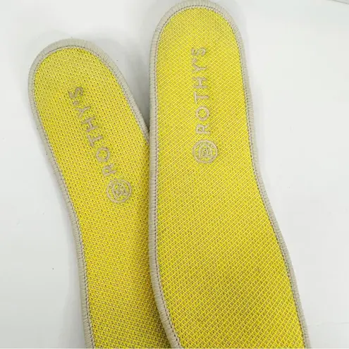 Rothy's  Size 7.5 Sunshine Honeycomb Slip On Sneakers