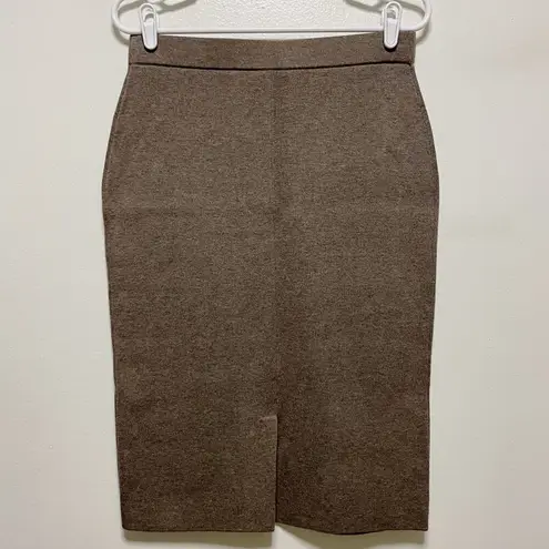 J.Jill New!  Knee Length Brown Pencil Skirt