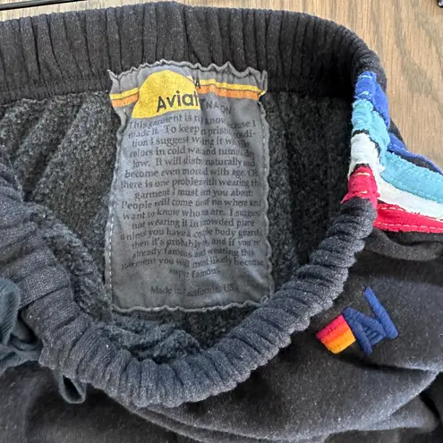 Aviator Nation Sweatpant in Rare NBA All-Star Collaboration Charcoal Grey Size M