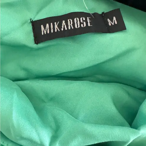 MikaRose The Tabby sleeveless gauze Dress Kelly green size medium NWT