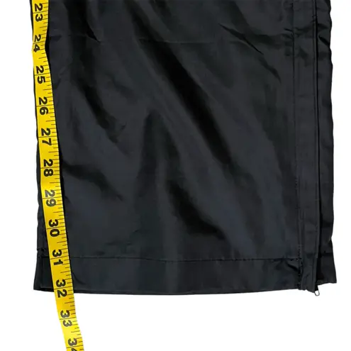 Bcg Black Joggers With Side Reflective Line On Each Side Three Pocket Size L