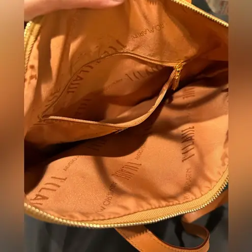 Alviero Martini 1ª Classe Vintage Geo Classic Tote/Shoulder Bag Map Print Tan