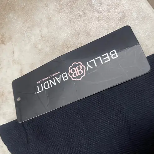 Belly Bandit Mother Tucker Active Leggings L Postpartum Support Black Capri NWT Size L