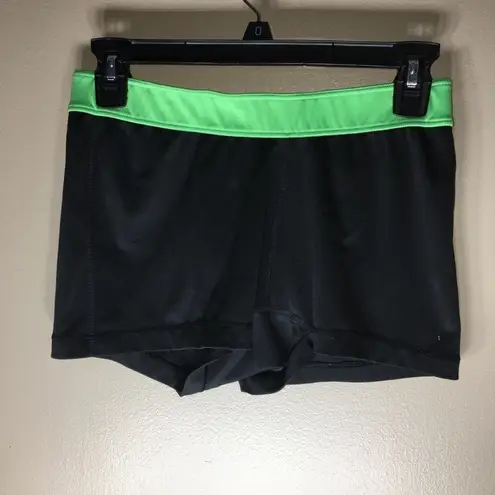 Adidas  spandex/compression shorts size large​ sports athletic gym shorts green​​