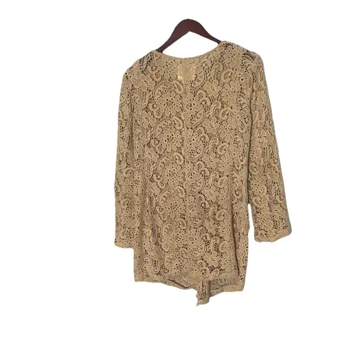 BH by Indian Crotchet Micro Dress Women’s S/M Zipper Front Bohemian Indie Sleaze