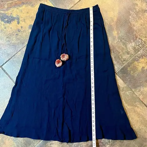 Johnny Was  Calme Pom Pom Easy Gauze Maxi Skirt Medium thumbnail 5