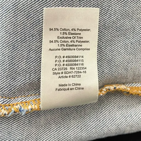 Aritzia Wilfred Free Denim Mini Skirt 8 Blue