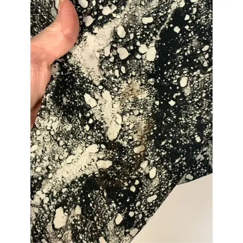 Eleven Paris -3. Women's Abstract Print Long Sleeve Sweatshirt Black Size Small