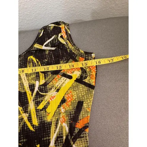 Jolie & Joy Graffiti Print Bodycon Dress – Medium Black