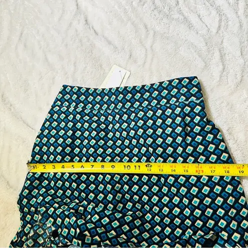 Band Of The Free Size M Blue/Green Colette Teal Mini Skirt Business Casual Fall Blue Size M