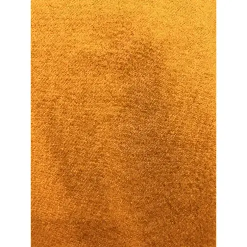 Sag Harbor Fine Wool One Button Yellow Mustard Color Blazer Size 14 Made In USA