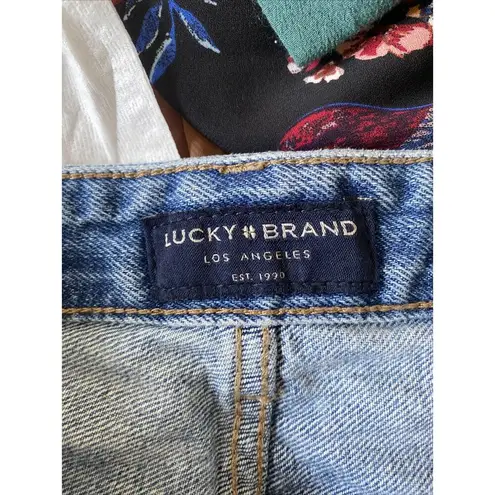 Lucky Brand Lucky‎ Brand Women's 25 Denim Cut Off Boyfriend Jean Shorts Summer Casual