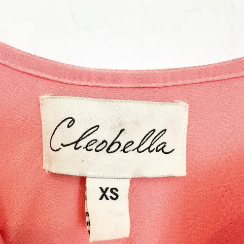 Cleobella Becket Sleeveless Long Maxi Slip Tank Dress Side Slit Party Size XS