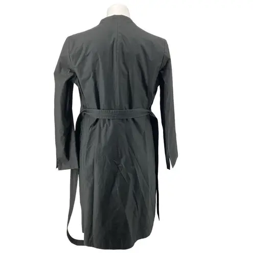 Banana Republic  Women’s Black Cotton Belted Trench Coat Medium