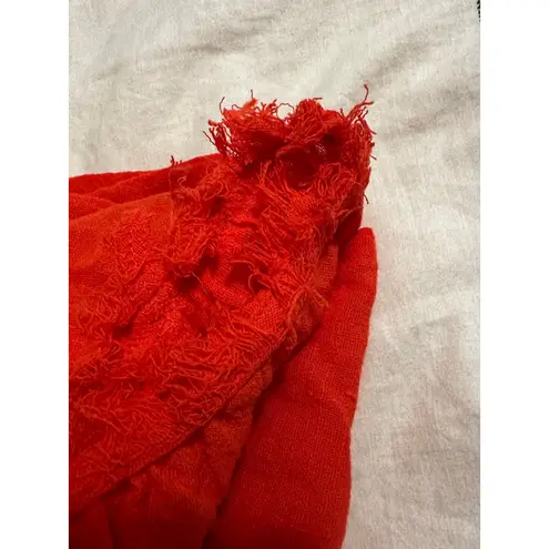 Very J Women's Red Off-Shoulder Blouse S