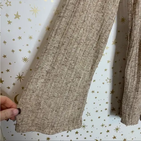 Carmel Neutral Lightweight Lace Blouse Tan Size M