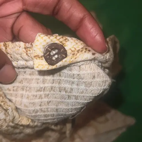 Tart Women's Snake Print Peplum Top size XS