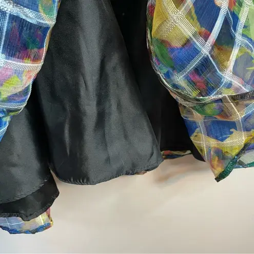 Black Halo Aniston Colorful Sleeveless Fit Flare spring summer dress women 4 new