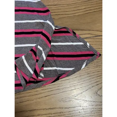 LuLaRoe  T Shirt‎ Size XS Stripe Tunic Top Hi-Low Loungewear Preppy Comfy Stretch