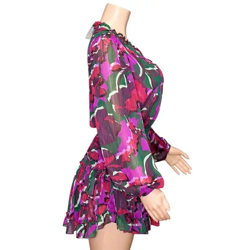 MISA Los Angeles Lorena Mini Dress, Holiday Sparkle Abstract, XS