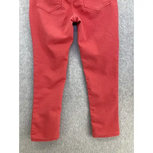 Banana Republic  Women's Skinny Ankle Petite 0 Jeans Salmon Pants