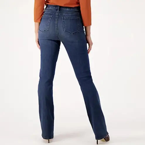 NYDJ Le Silhouette High Rise Slim Bootcut Jeans in Precious, Size 14