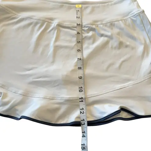 LIJA White Elite Axel Pickleball Tennis Golf Skort MSRP $110 Large Size 12