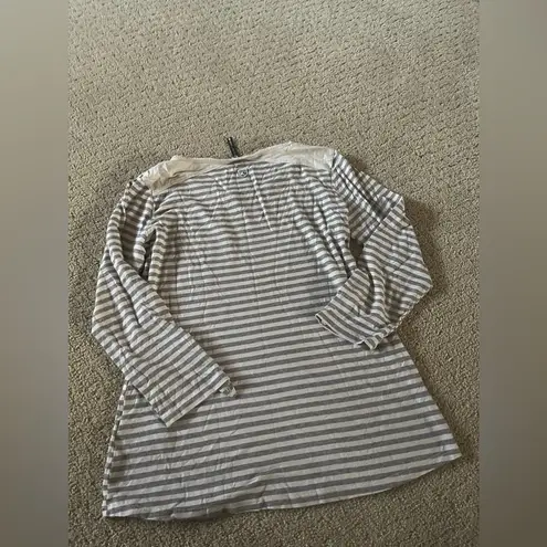 Kuhl  Striped 3/4 Sleeve Top Size Small Bin 169