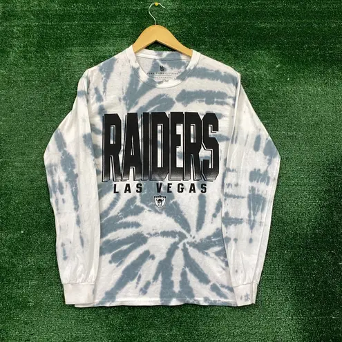 NFL Franchise AFC West Las Vegas Raiders Tie Dye LS Tee L