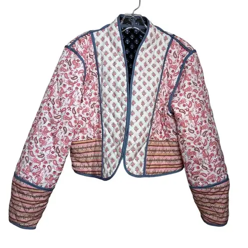 SundayUp Quilted Reversible Jacket Sz. S Pink