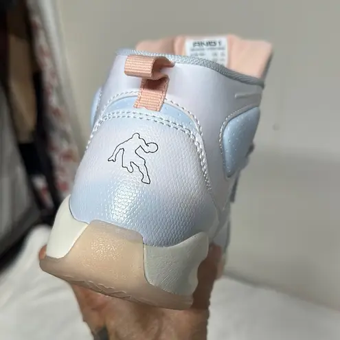 And1 Light Blue and Pink High