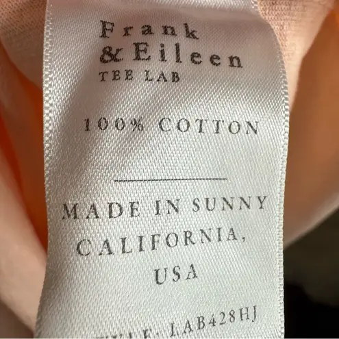 Frank & Eileen Womens Size Large Lauren Peach Color Mini Dress Classic Staple Orange