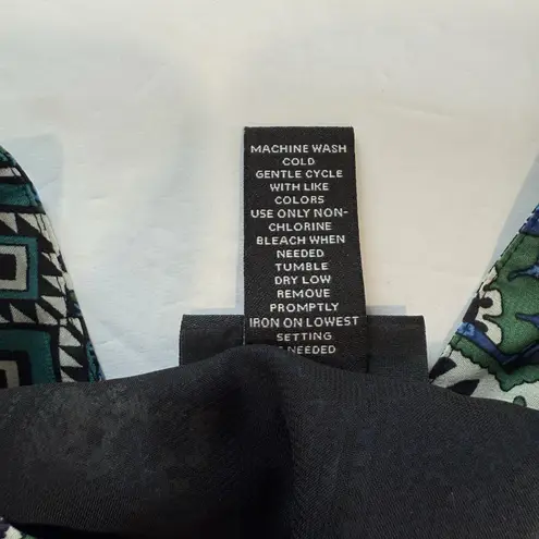 Maggie Barnes Colorful Floral Paisley Pullover 3/4 Sleeve Blouse Size 5X