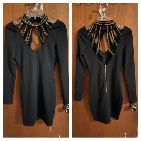 Nasty Gal  cage collar dress