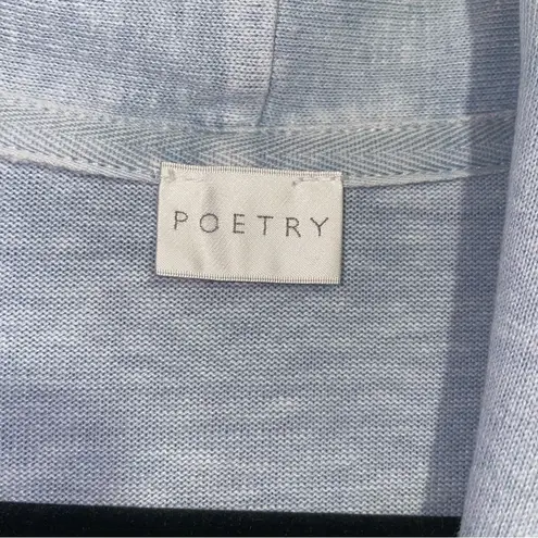 Poetry Shawl Collar Maxi Dress Women Size 12 Sustainable Minimalist Quiet Luxury