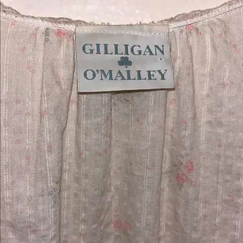 Vintage Lace Floral Romantic Women's Robe Pink Size undefined